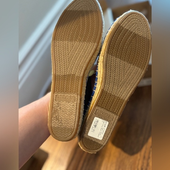 NWT SPERRY CAPE colour block yellow black and blue (US 6.5) - Picture 6 of 7